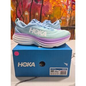 Hoka One W Bondi 8 Airy Blue Sunlit Ocean Size 8 Women's 1127952 ABSO Running